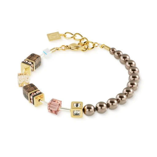 Браслет Coeur de Lion Braun 5086/30-1100