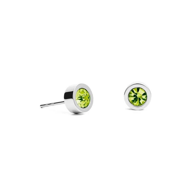 Пусеты Apple Green 6х3 SWE126 AG S