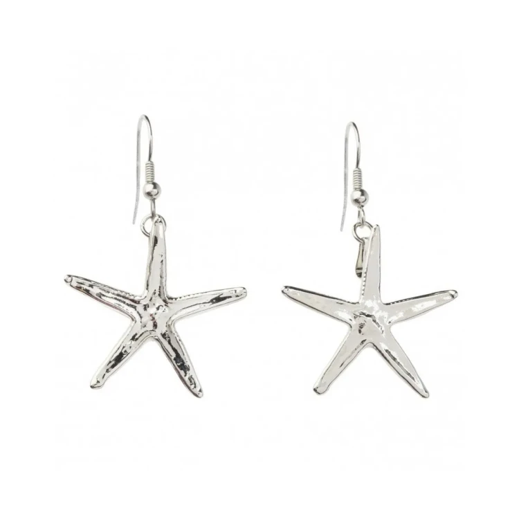 Серьги Ester Bijoux Морская Звезда C454-S BW
