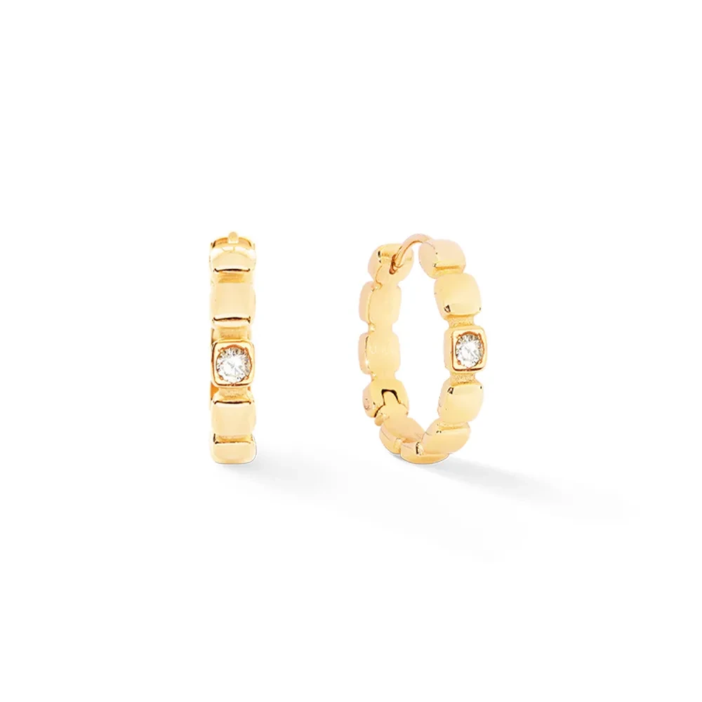 Серьги Coeur de Lion Crystal-Gold 2055/23-1816