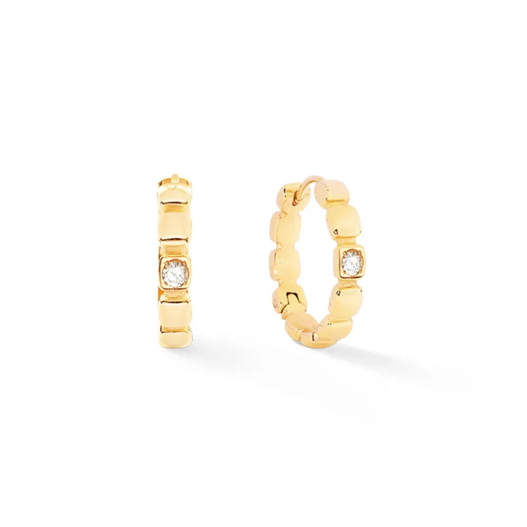 Серьги Coeur de Lion Crystal-Gold 2055/23-1816