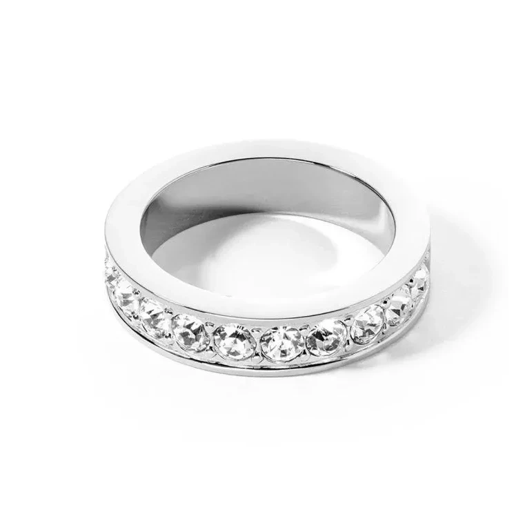 Кольцо Coeur de Lion Crystal-Silver 18 мм 0131/40-1817 56