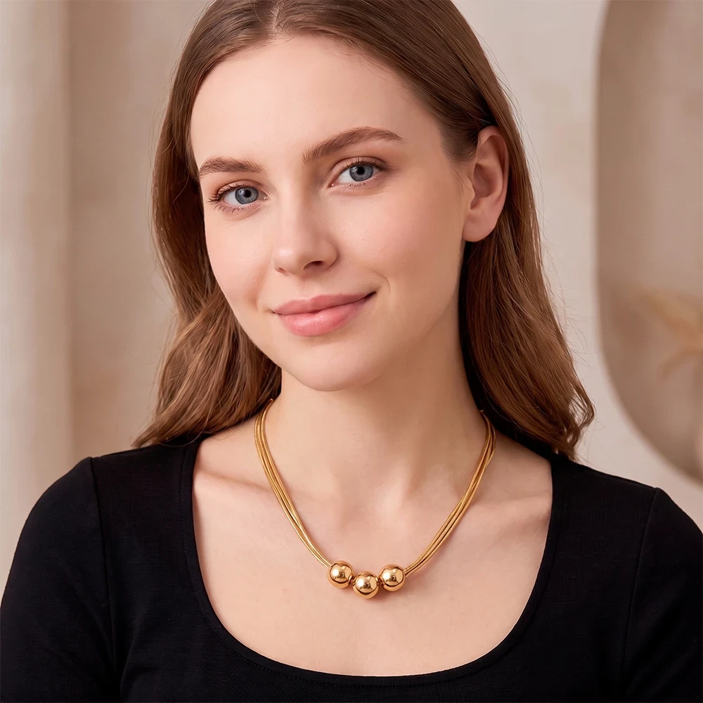 Колье Fiore Luna BCN12867-01 G