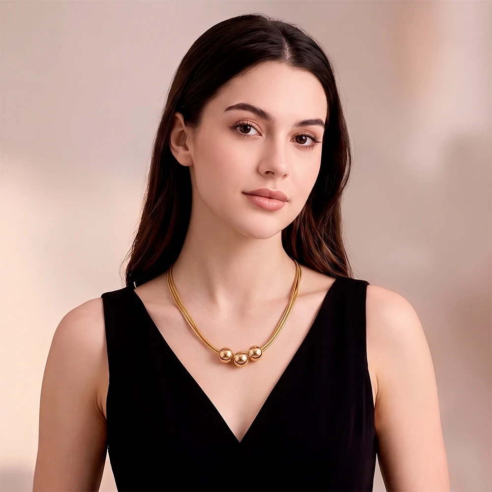 Колье Fiore Luna BCN12867-01 G