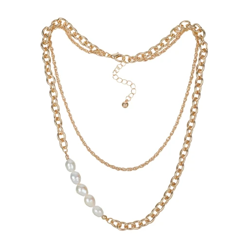 Колье Fiora Luna Bella Pearle Сarabiner BL1010/MP G