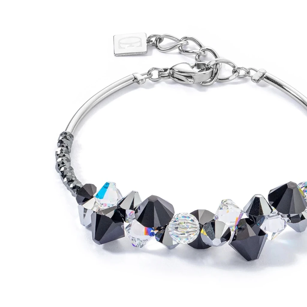 Браслет Coeur de Lion Black-Crystal 4640/30-1318