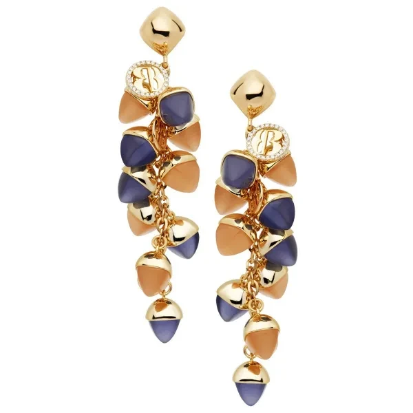 Серьги Boccadamo Caleida Violet-Brown XOR534DB V/BR/G