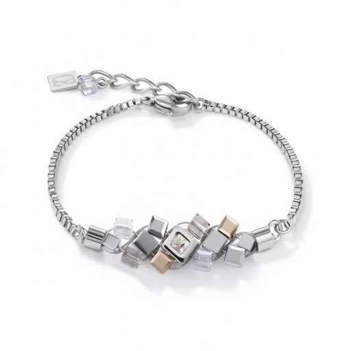 Браслет Coeur de Lion Silver-Rosegold 5037/30-1723
