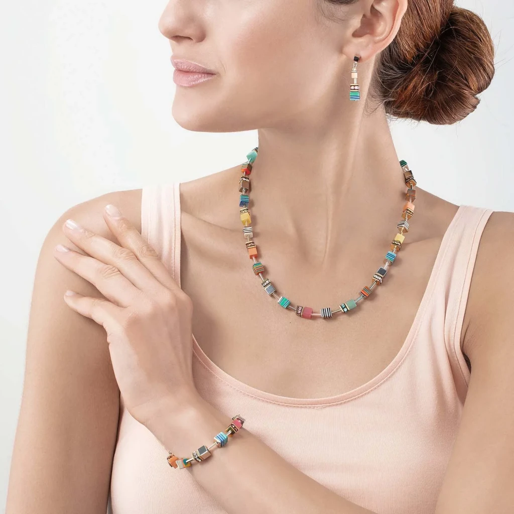 Колье Coeur de Lion Multicolour Spring 5090/10-1527