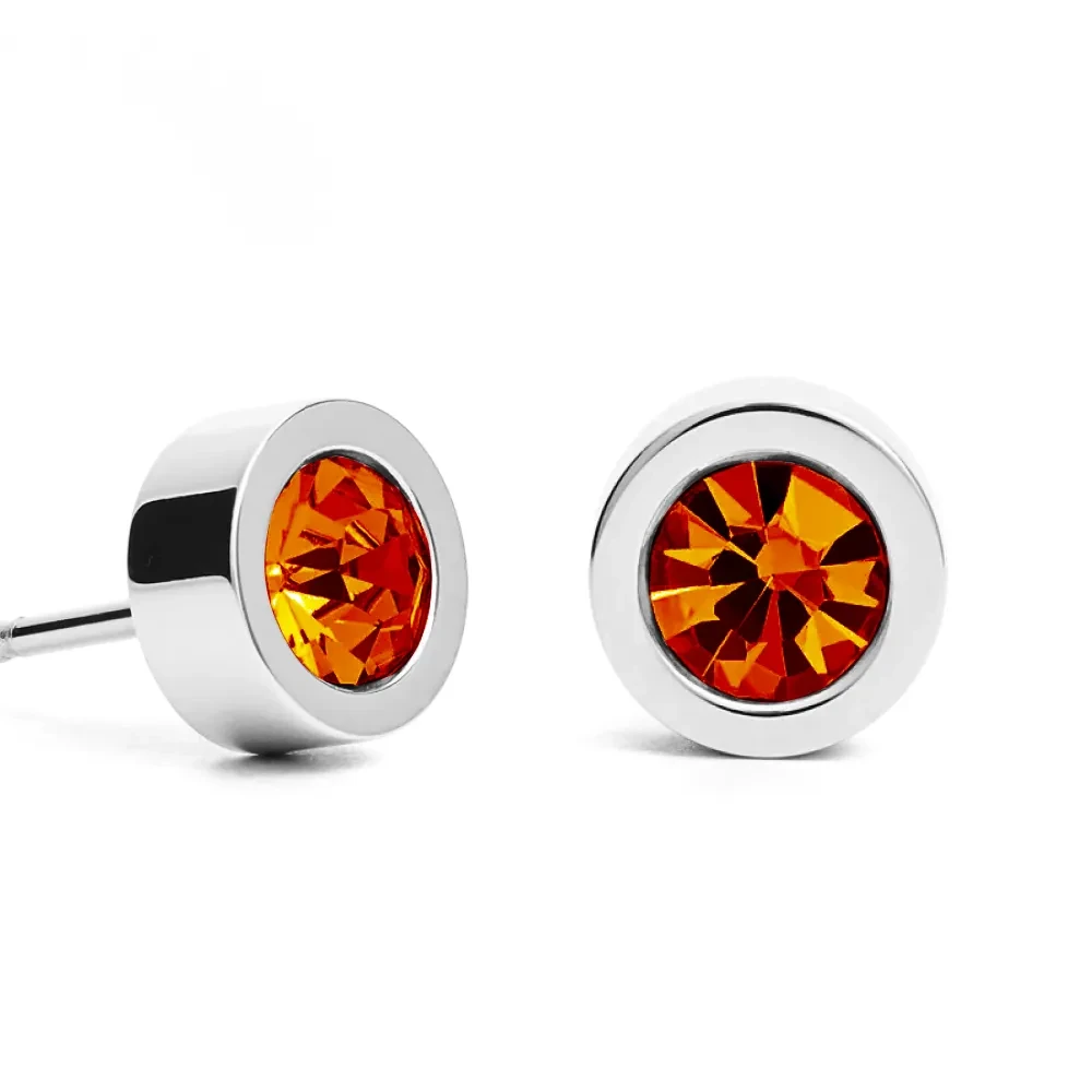 Fiore Luna Пусеты Orange 6х3 SWE126 O S