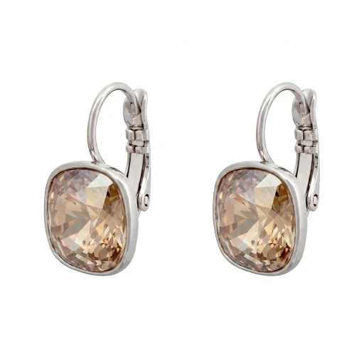 Серьги Silver Shade A2506.2 BW/S Fiore Luna