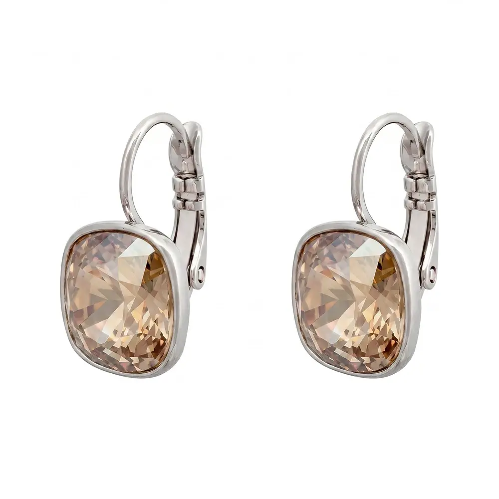 Серьги Silver Shade A2506.2 BW/S Fiore Luna