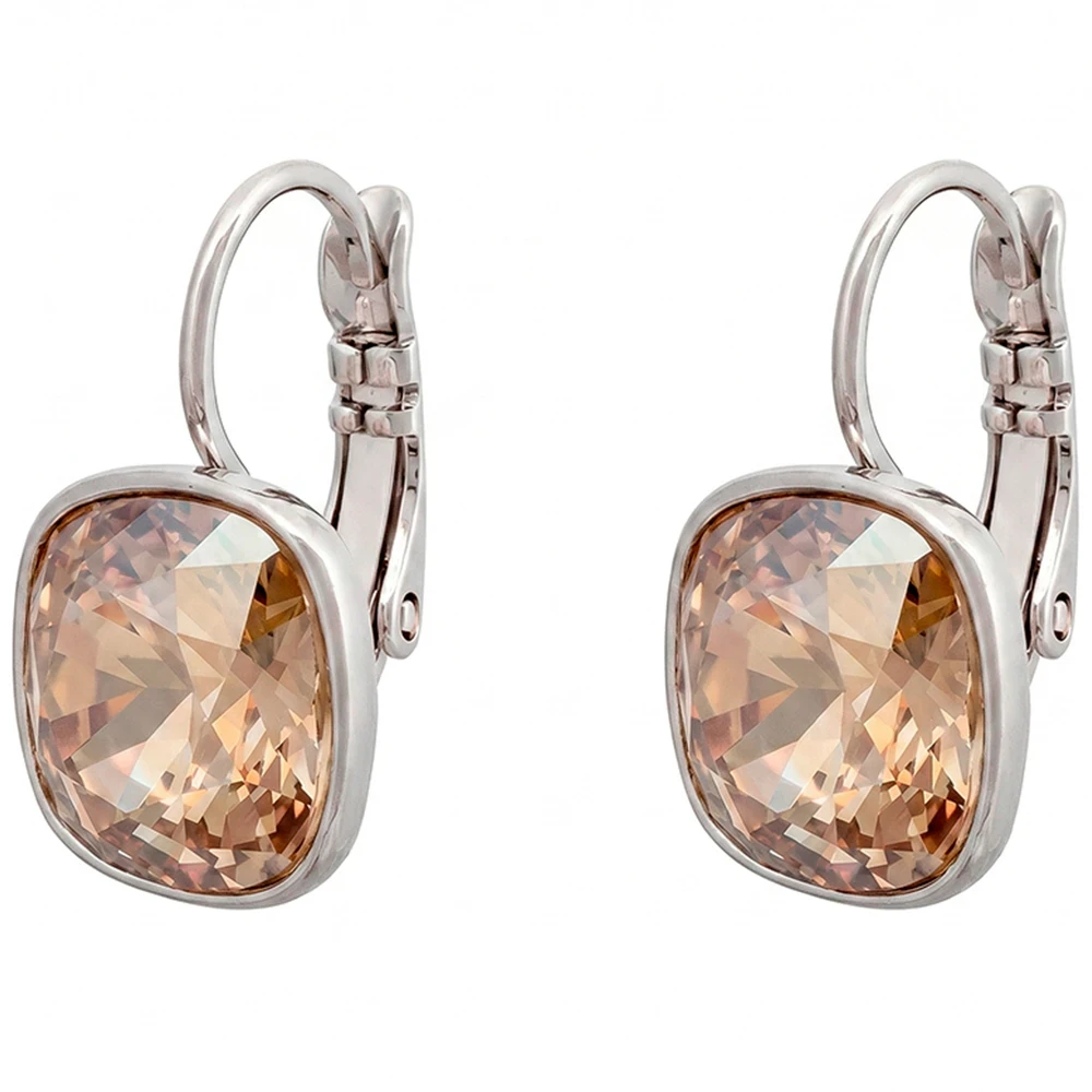 Серьги Silver Shade A2506.2 BW/S Fiore Luna