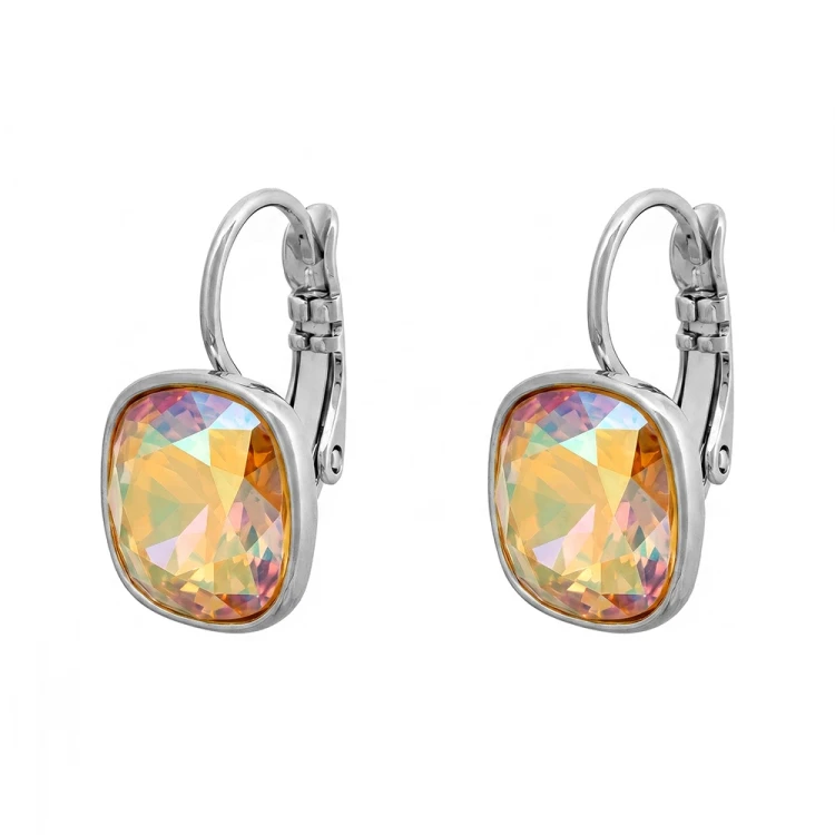 Серьги Light Topaz Shimmer A2506.M14 BR/S Fiore Luna