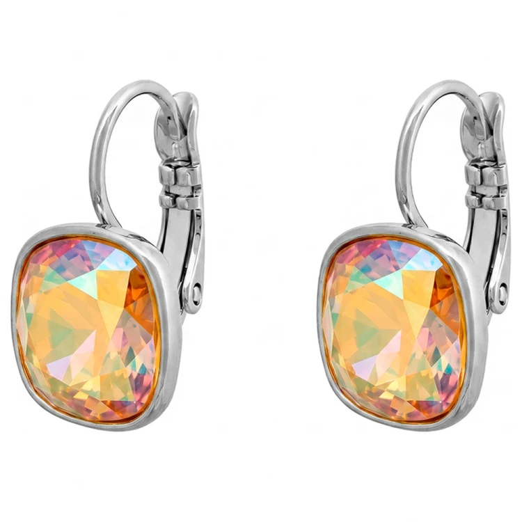 Серьги Light Topaz Shimmer A2506.M14 BR/S Fiore Luna