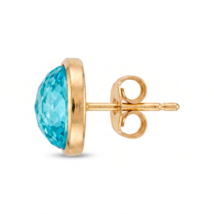 Серьги Fiore Luna Aquamarine AE01782-11GD
