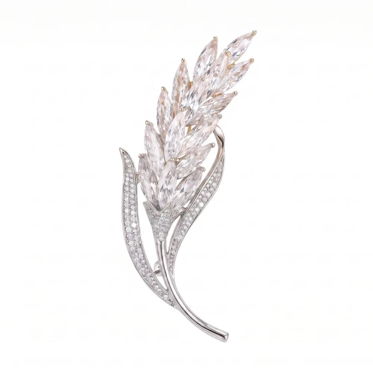 Брошь Ветвь Fiore Luna FBB02271-03 S