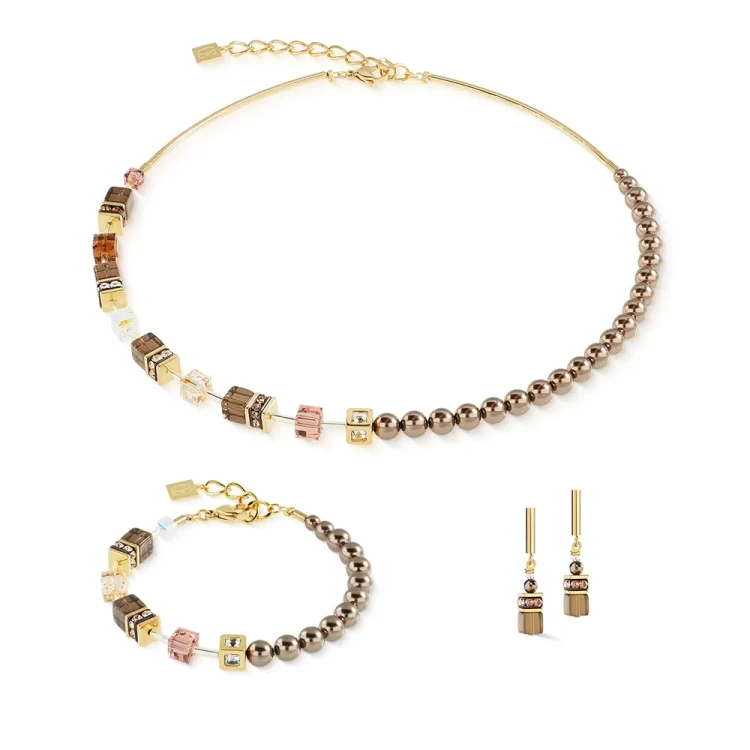 Серьги Coeur de Lion Braun 5086/21-1100