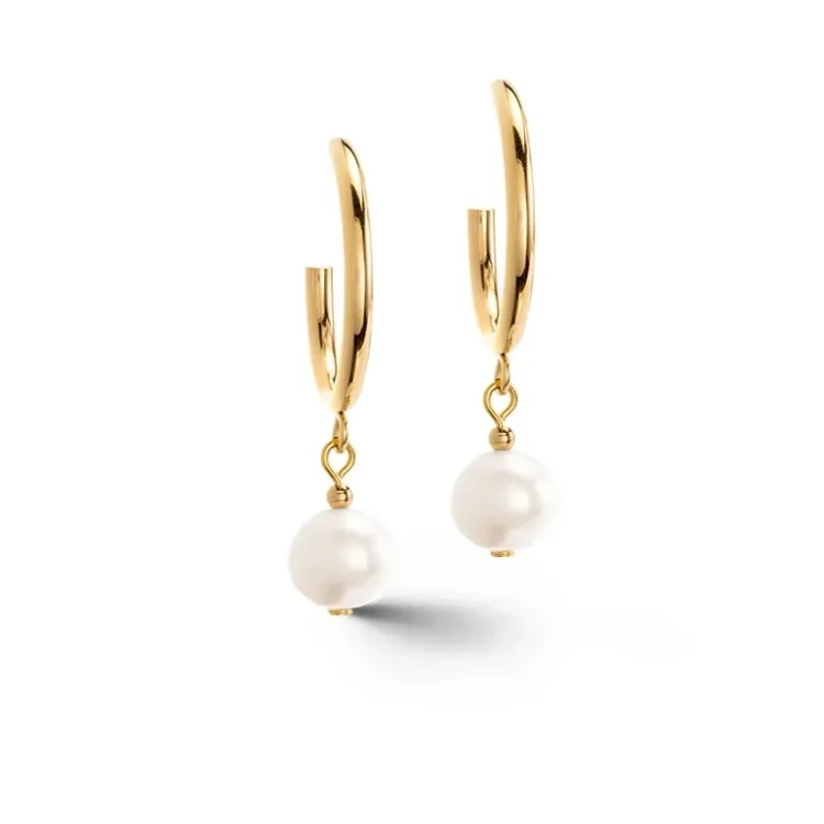 Серьги Coeur de Lion White-Gold 1110/21-1416