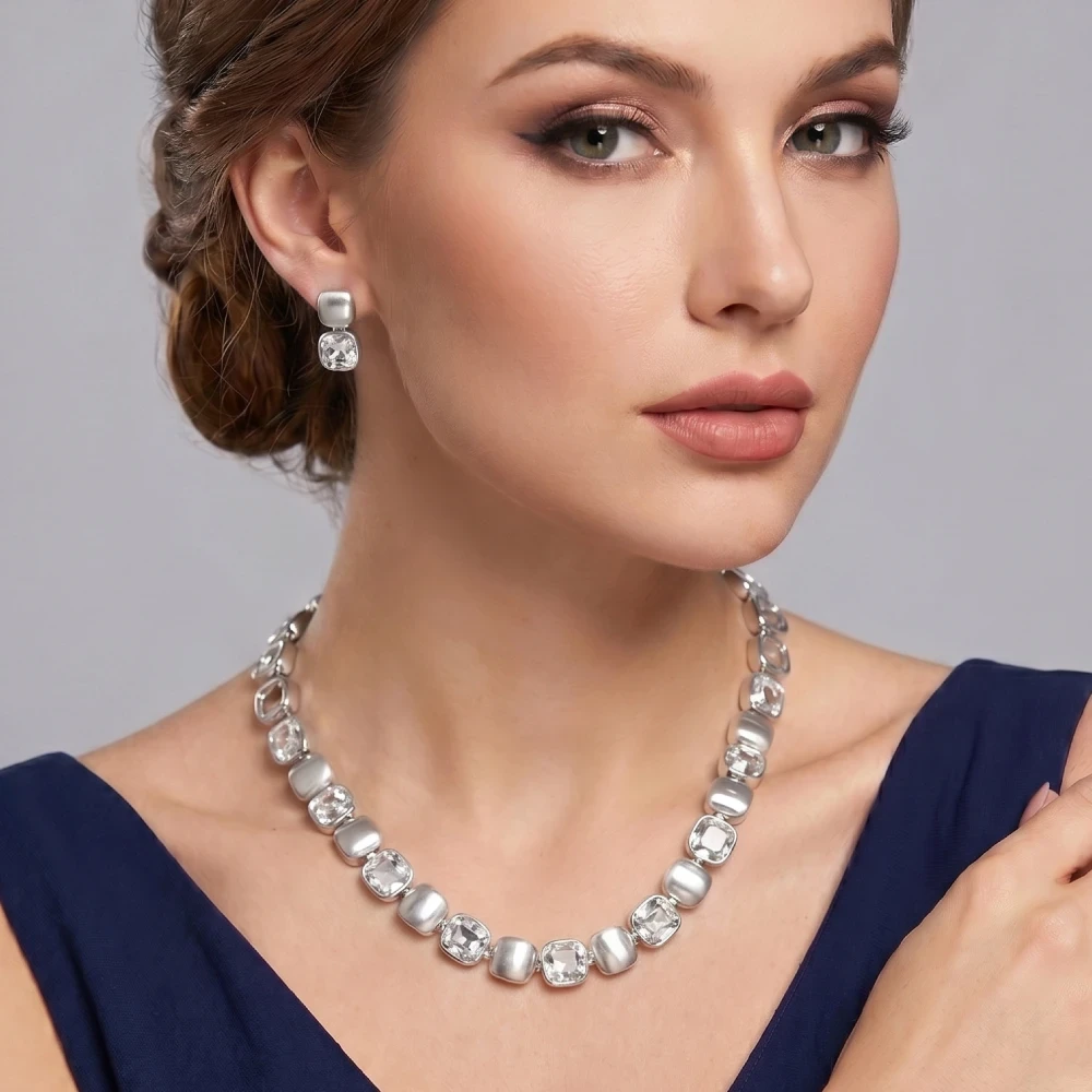 Колье Cristal Fiore Luna BG205295N-007 S