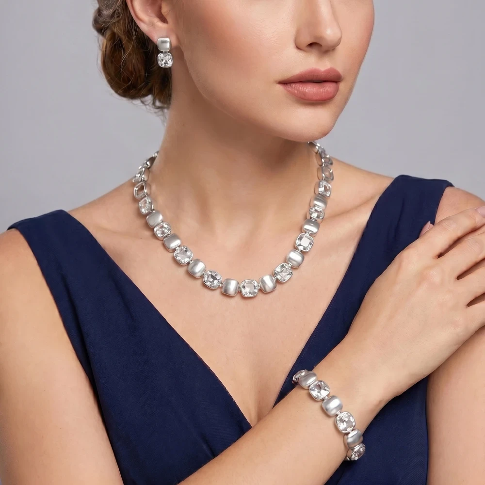 Колье Cristal Fiore Luna BG205295N-007 S