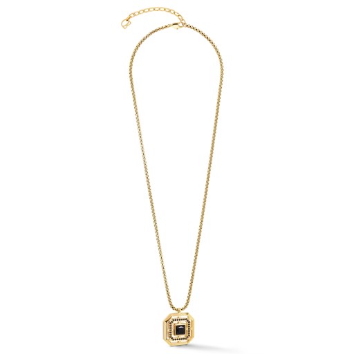 Колье Coeur de Lion Black-Gold 2066/10-1316