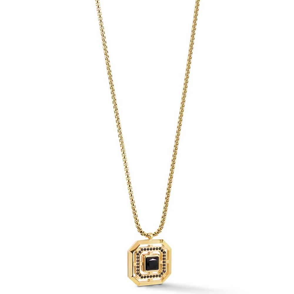 Колье Coeur de Lion Black-Gold 2066/10-1316