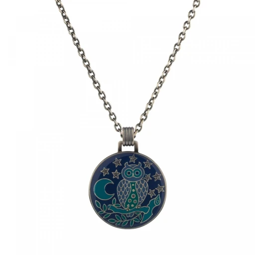Колье Clara Bijoux Сова B26115-15 BL