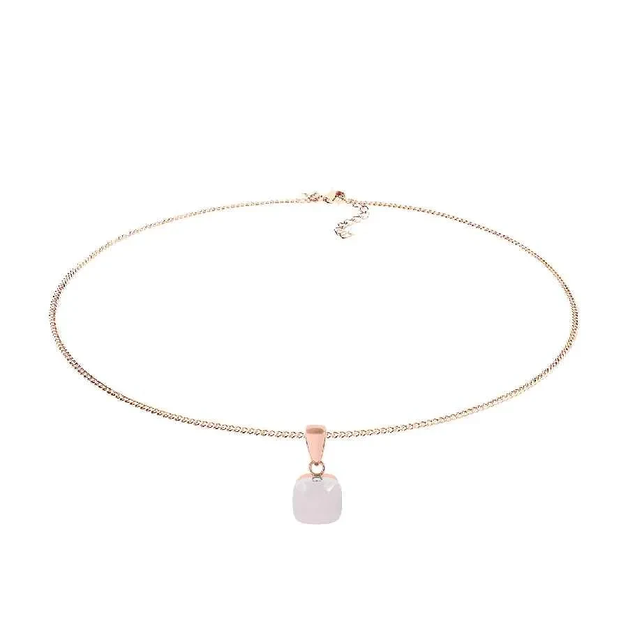 Колье Qudo Firenze Dark Rose Opal 400020.1 R/RG