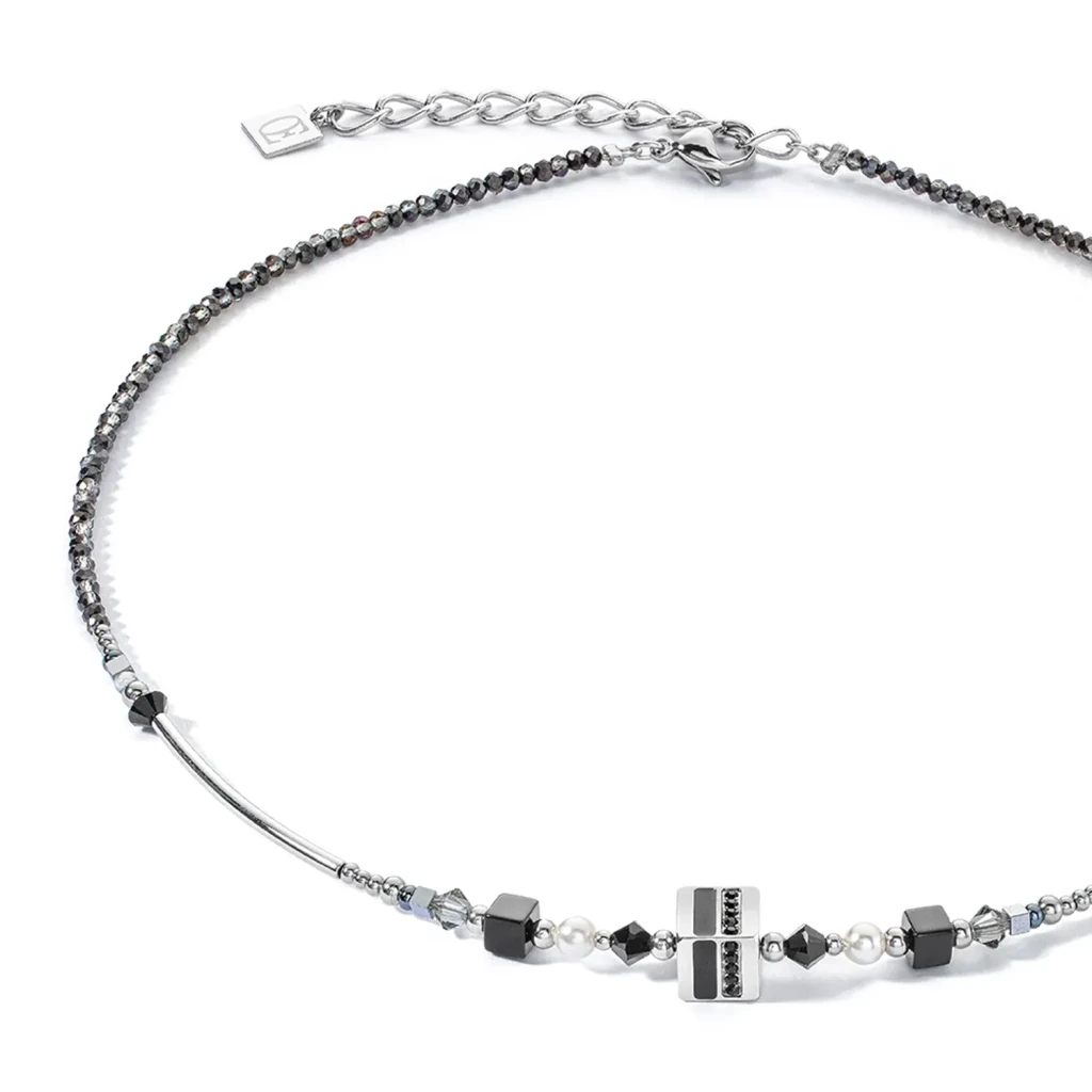Колье Coeur de Lion Black-Silver 4355/10-1317
