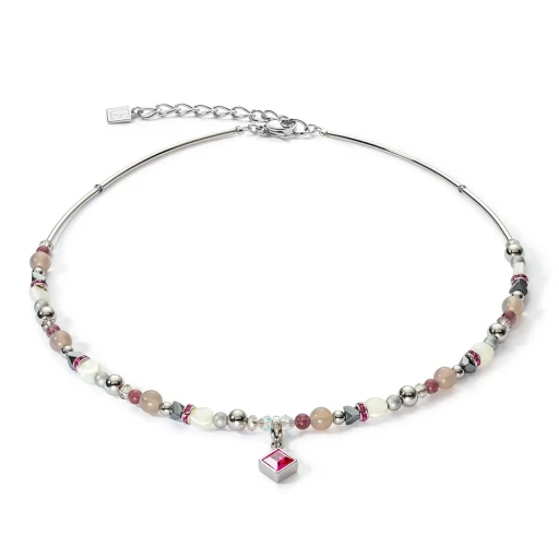 Колье Coeur de Lion Pink 4544/10-0400