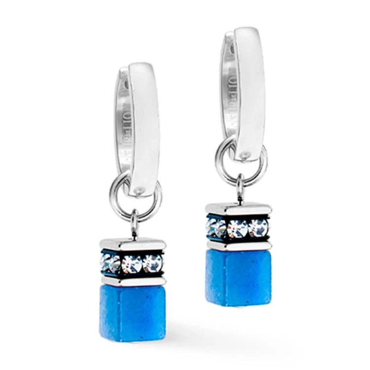 Серьги Coeur de Lion Blue-Green 4524/21-0705