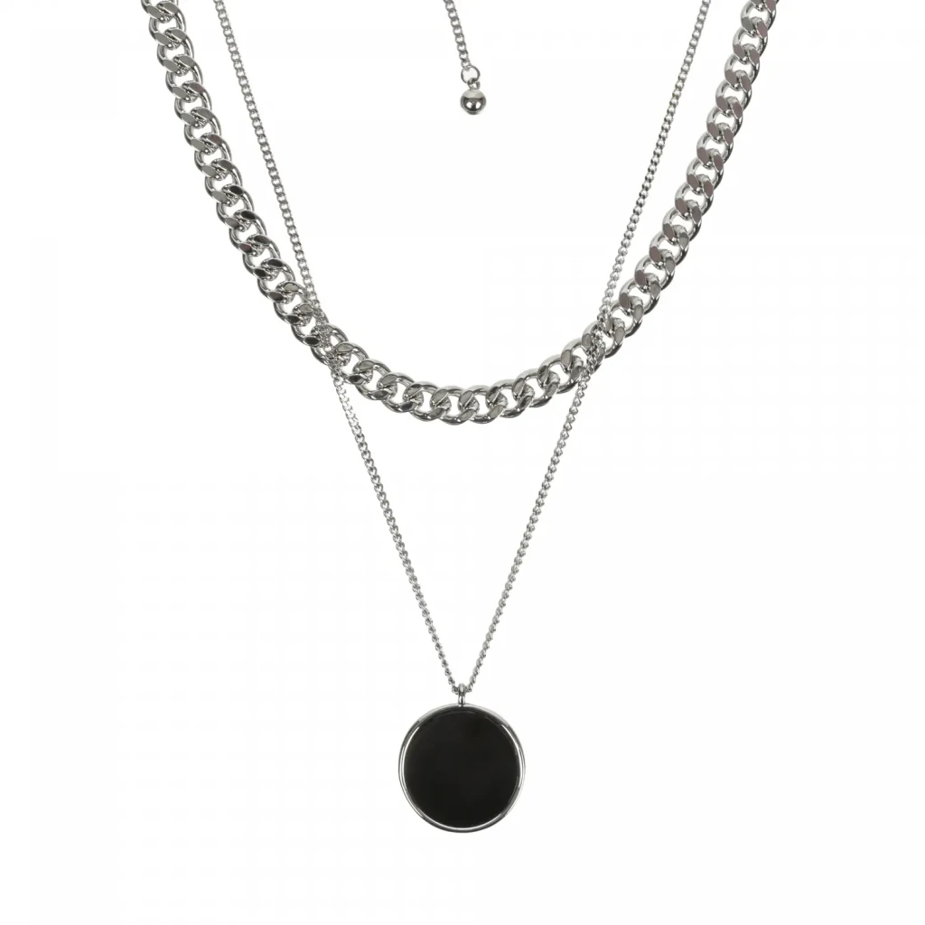 Колье Fiore Luna Onyx B2105NM-N01.1 BW/S
