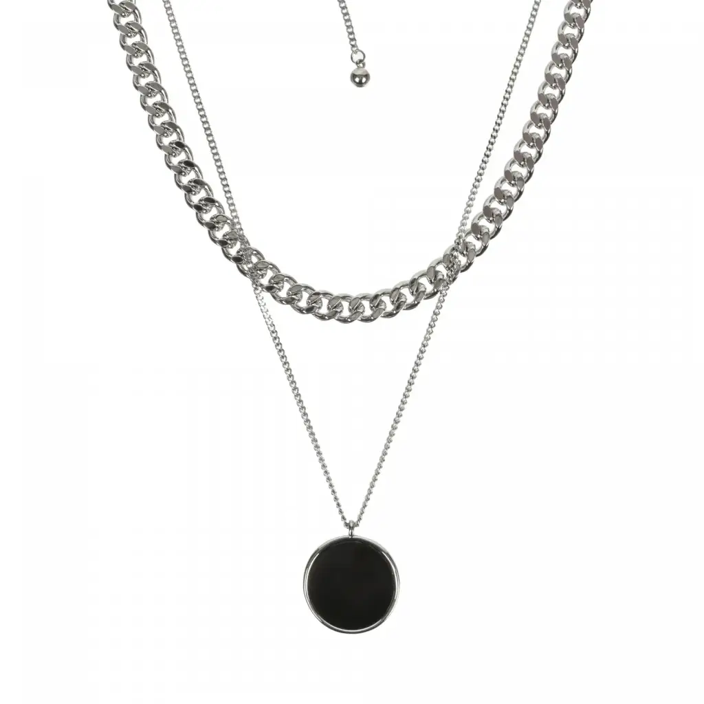 Колье Fiore Luna Onyx B2105NM-N01.1 BW/S
