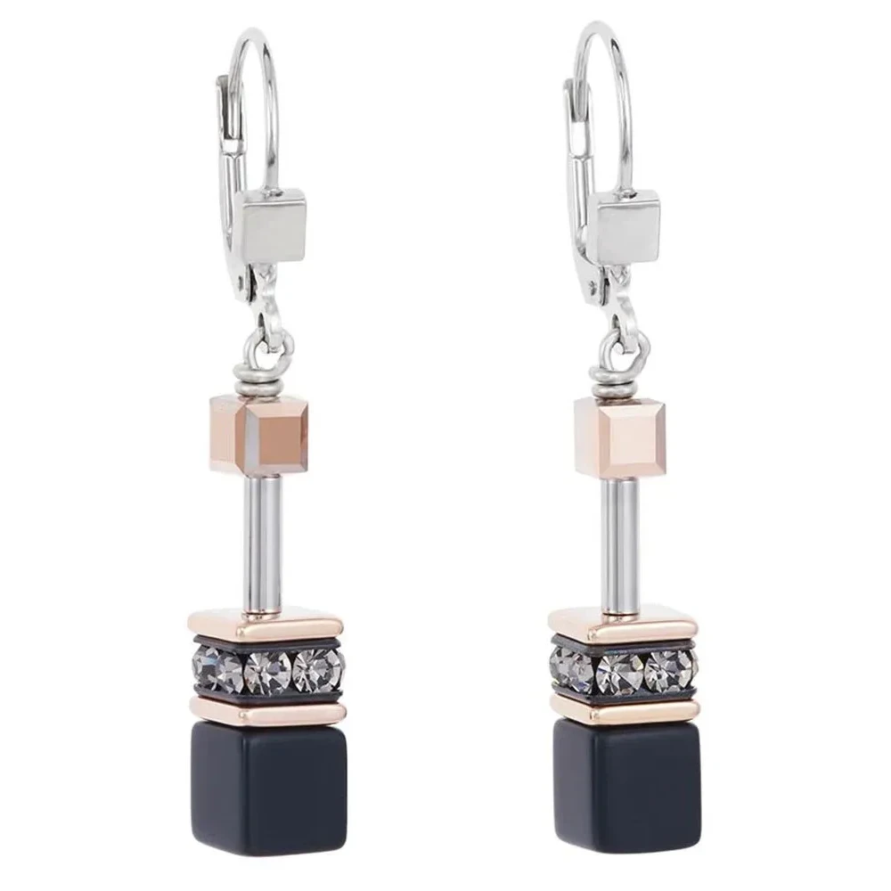 Серьги Coeur de Lion Black 4018/20-1300
