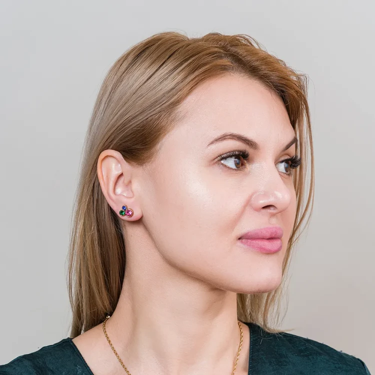 Серьги Dyrberg Kern AKI SG RAINBOW 430142