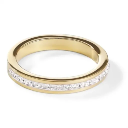 Кольцо Coeur de Lion Crystal-Gold 16.5 мм 0129/40-1816 52