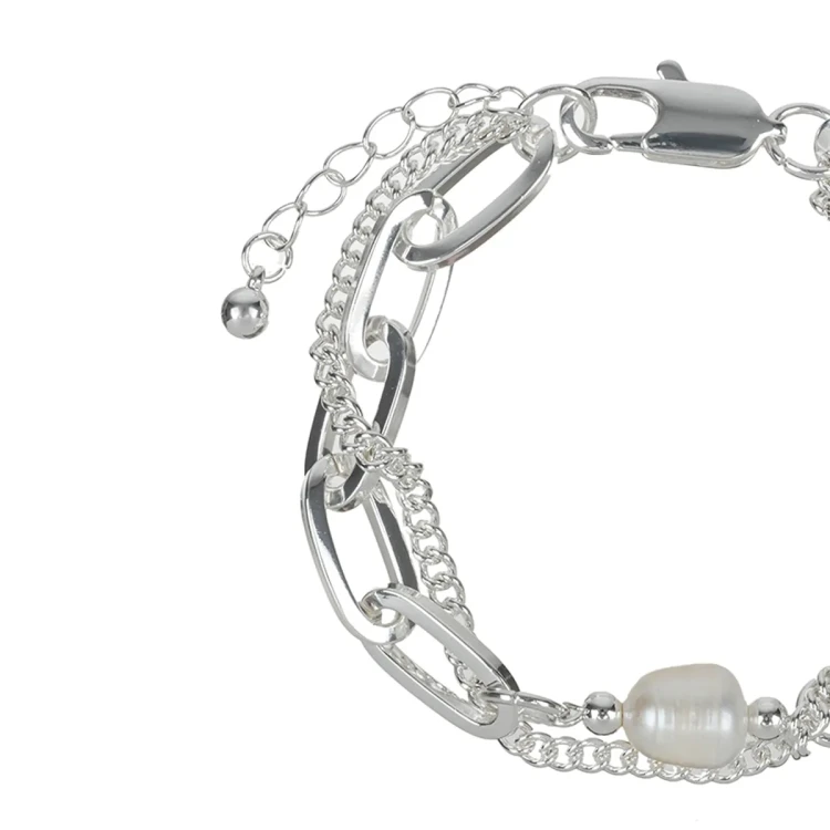 Браслет Fiora Luna Pearle Сarabiner CL1012/MP S