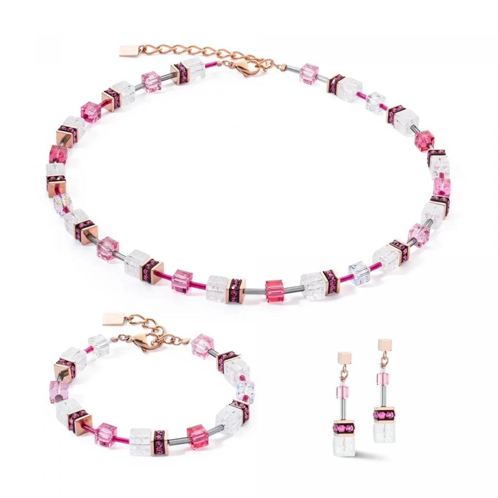 Серьги Coeur de Lion Pink 3018/21-0400