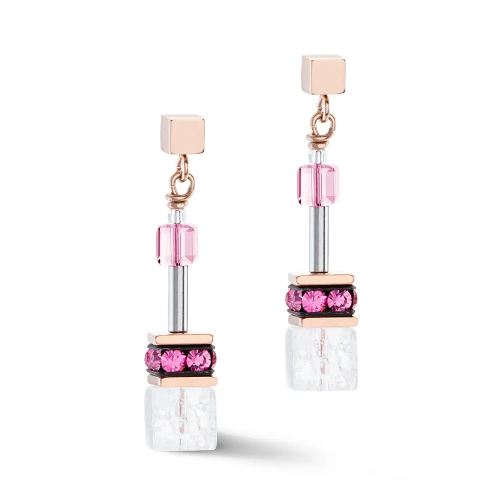 Серьги Coeur de Lion Pink 3018/21-0400