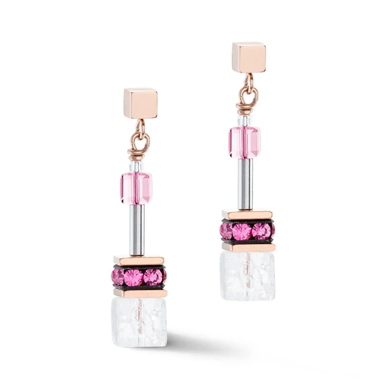 Серьги Coeur de Lion Pink 3018/21-0400