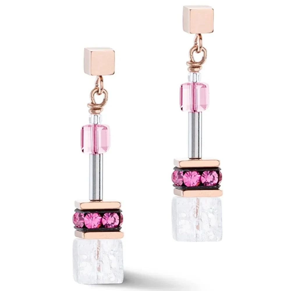 Серьги Coeur de Lion Pink 3018/21-0400