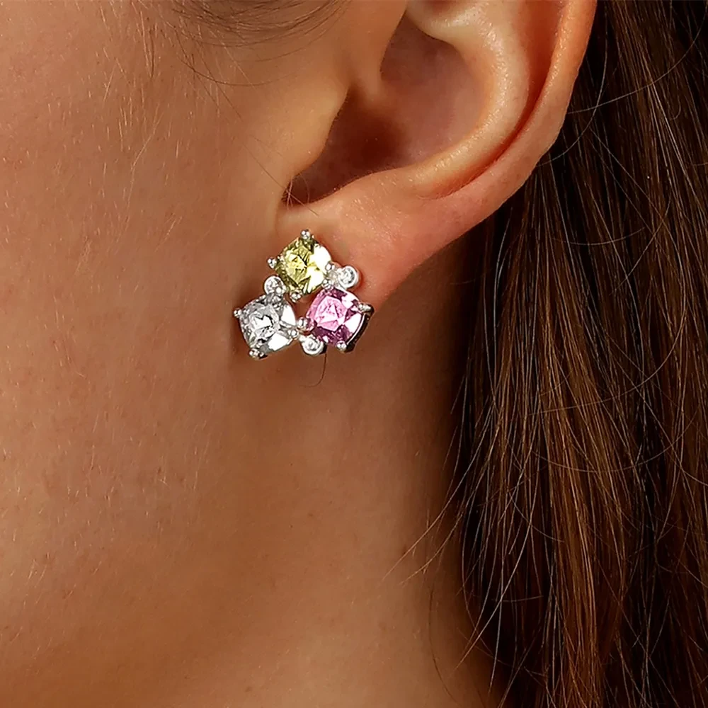 Серьги Dyrberg Kern VIENA SS YELLOW/ROSE 420098