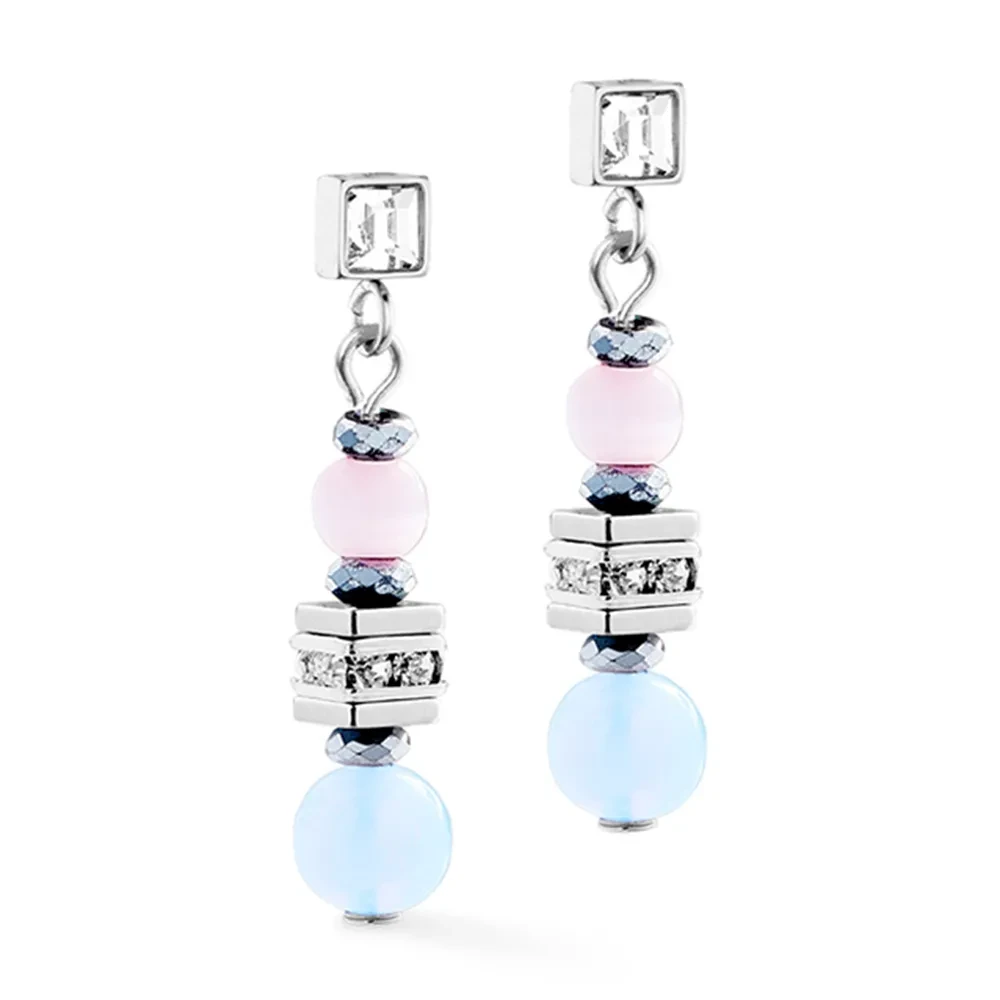 Серьги Coeur de Lion Pastell-Silver 3023/21-1039