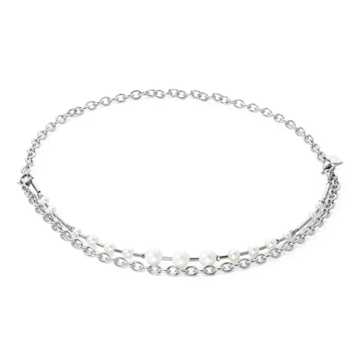 Колье Coeur de Lion White-Silver 1121/10-1417