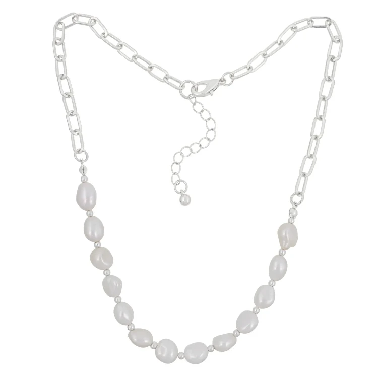 Колье Fiore Luna Perle LN5120 BW/S