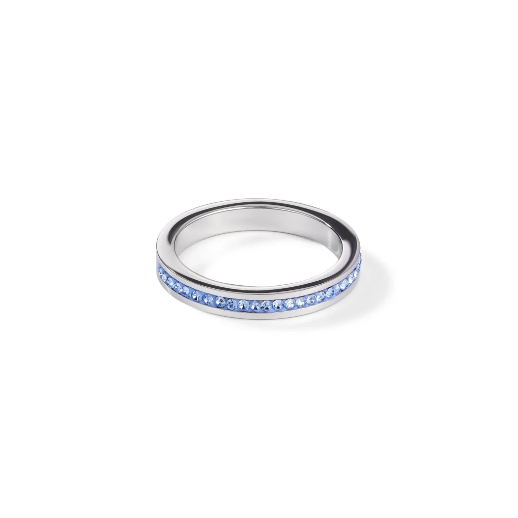 Кольцо Coeur de Lion Hellblau-Silver 0129/40-0741 56