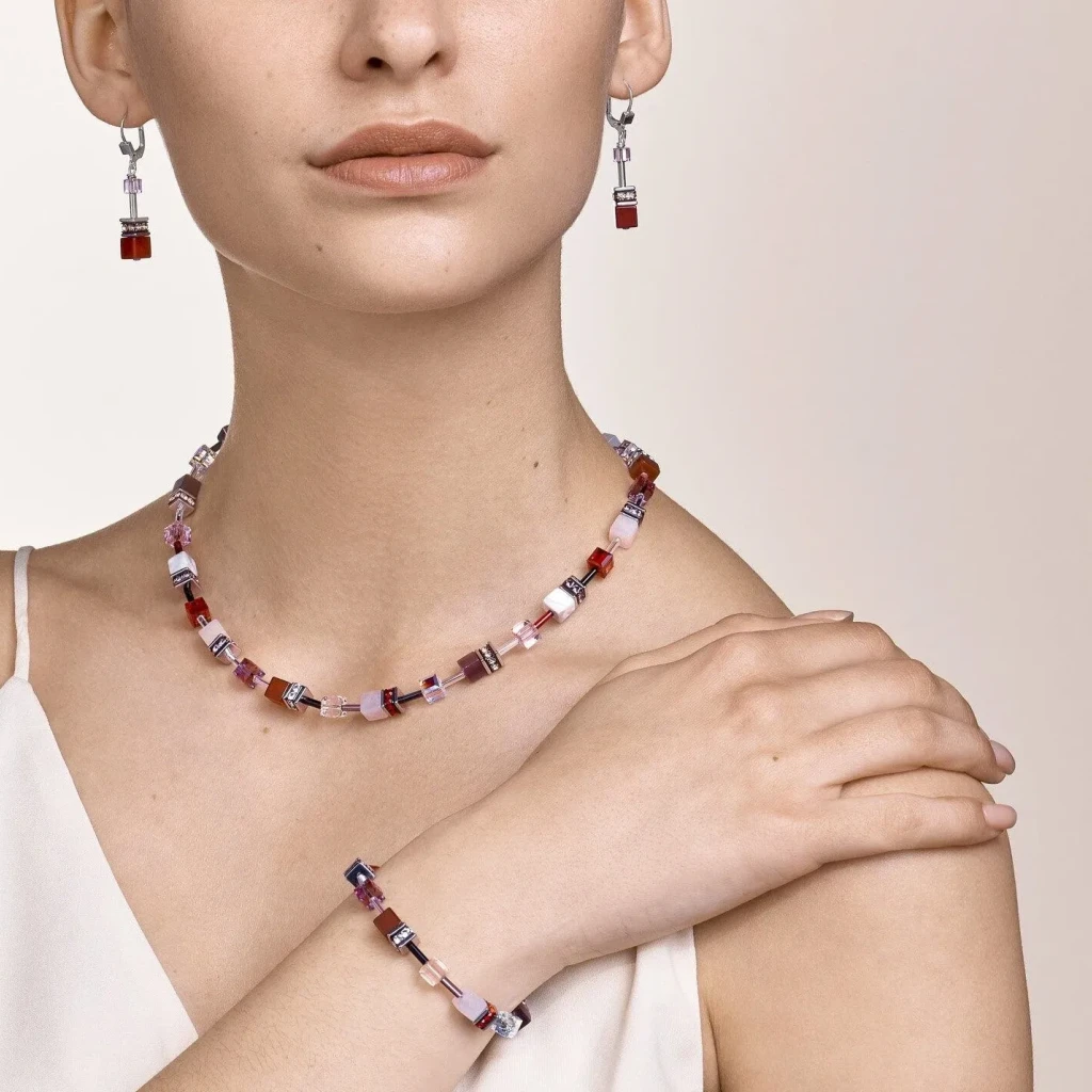 Колье Coeur de Lion Red-Purple 4905/10-0308