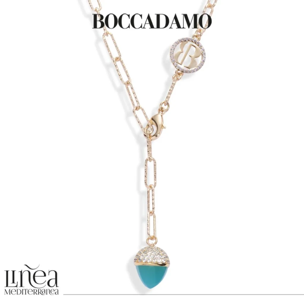 Колье Boccadamo Caleida KGR006DZ BL/G