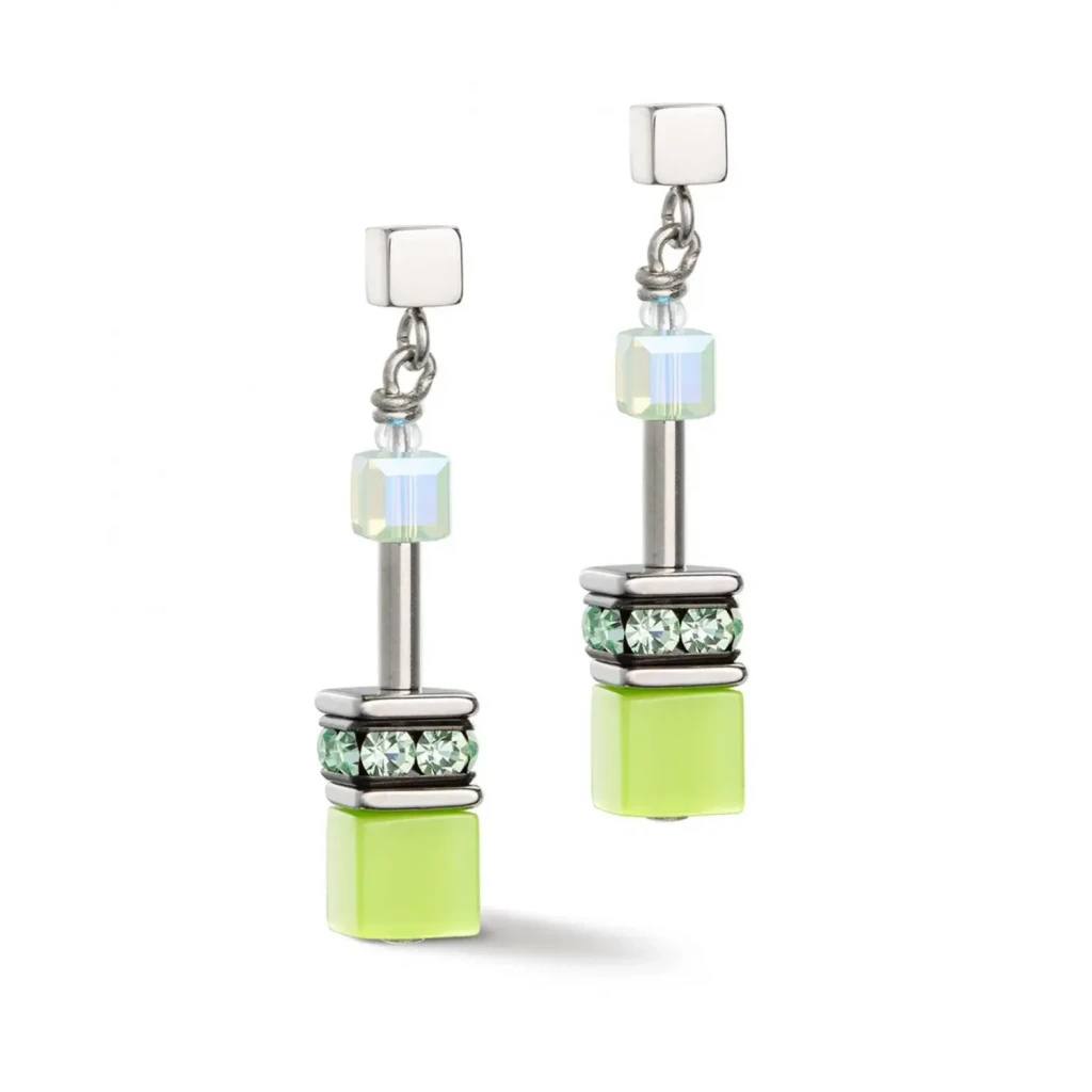 Серьги Coeur de Lion Joyful Colours Green 3339/21-0500